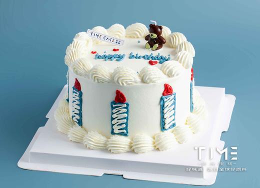 小熊蜡烛蛋糕 商品图0