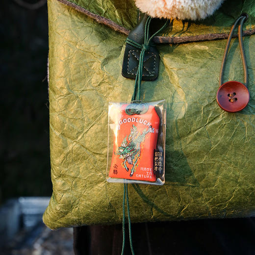 自然造物麒麟好运平安符刺绣御守挂件4款可选寓意生日礼物文创 商品图6