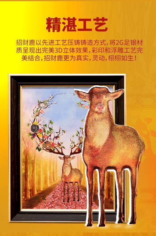 [中钞出品】足银招财鹿·世界花卉外币精选壁画萌版 商品图2