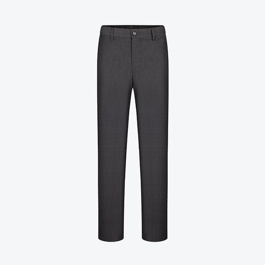 【犀牛褶】柒牌男裤西裤2024春夏新款商务百搭灰色直筒西装长裤子	126H71000 商品图4