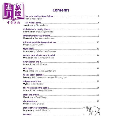 【中商原版】英国原版CGP教辅新的KS2英语有针对性的问题书具有挑战性的理解第3年附答案New KS2 English Targeted Question Book 商品图1