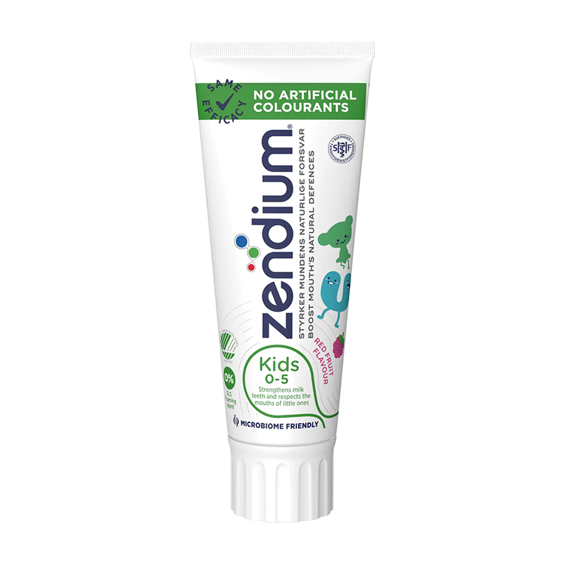 [丹麦]Zendium0-5岁、5岁以上牙膏75毫升 Zendium kids 0-5years 75ml .