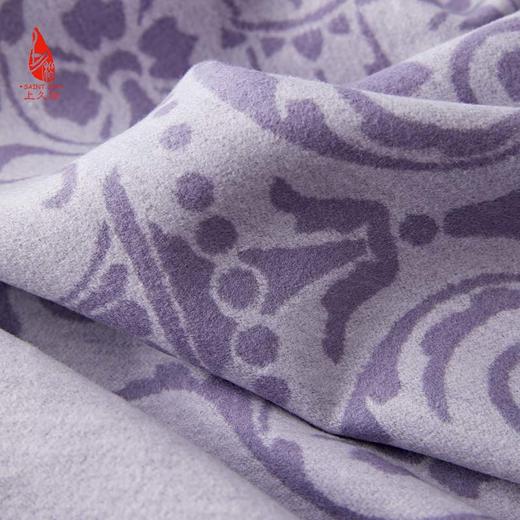 SAINTJOY/上久楷 真丝围巾  真丝披肩 浅紫色  FJS23046 商品图2