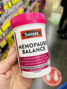 Swisse大豆异黄酮缓解更年期保护卵巢60粒