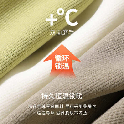 【丁痒芭】蚕养绒2合1保暖背心 ‖ 百搭侧收提拉款 3853# 商品图4