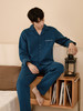 康妮雅男式长袖长裤开襟套装 商品缩略图5