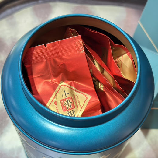 柑普茶｜小青柑（2019年天马古树柑+2015年宫廷熟普）阳光生晒，低温烘干，核心地理，果香馥郁，清香甜醇，汤色橙红明亮，越陈越香，自饮馈赠佳品，刚刚好的上品小青柑 净重：250g*1罐 商品图2