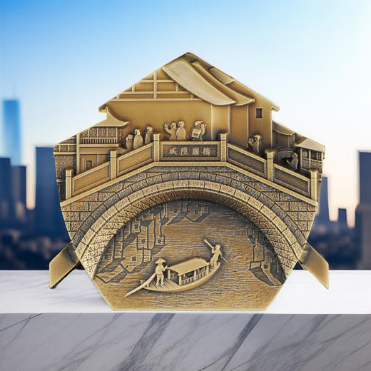 最上海之江南文化纪念铜章 商品图2