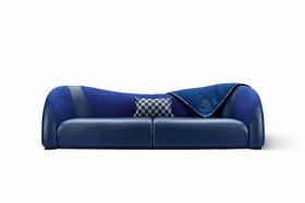 Sibb 克莱因蓝沙发 ，让客厅一眼惊艳