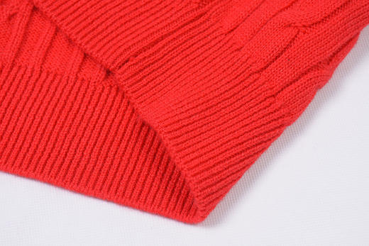 小马标 经典纽花 90%羊毛 高领半拉链套头针织衫 6色 PT-1155 商品图8