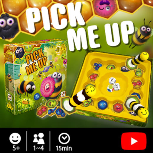 【Pick Me Up】5岁+  韩国HappyBaoBab 引进桌游 商品图0