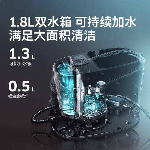 KARCHER德国卡赫 家用高温高压蒸汽清洁机 厨房油烟机空调清洗机 拖地洗地机杀菌除螨SC4D 2023重磅上市 商品图1