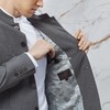 柒牌男士西服套装2024春季新款商务休闲简约立领中青年西装中山装	126C70740 商品缩略图2
