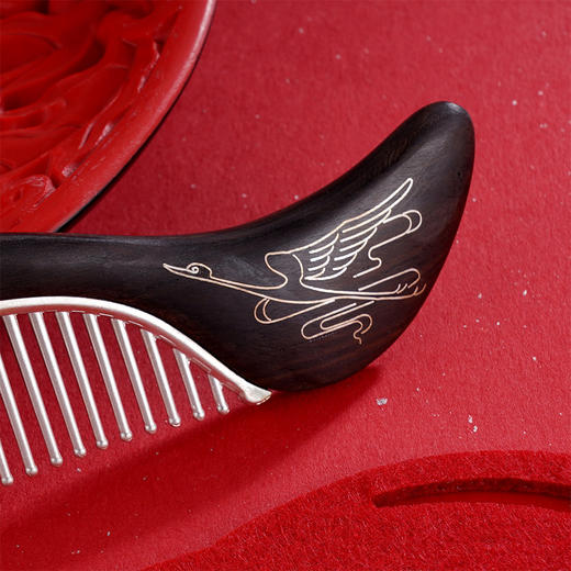 子佩集S999银瑞云仙踪梳子【YJSZ012】2312 商品图1