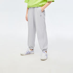 男女童运动零束缚休闲针织单裤裤子夏季新款安奈儿童装童装小程序专享EM426030