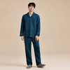 康妮雅男式长袖长裤开襟套装 商品缩略图0