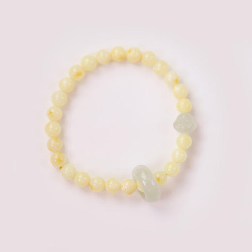 米马原创设计 天然俄料安神皇家白花蜡手串  像妈妈做的桂花糕 商品图7