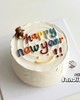 INS简约手绘元旦跨年新年蛋糕【happy new year】 商品缩略图0
