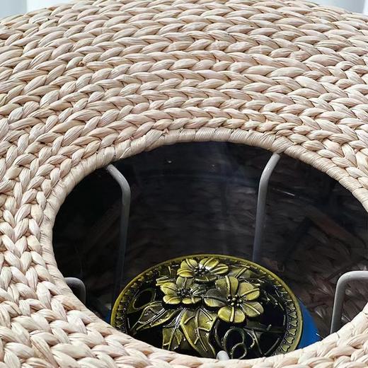 【艾草坐灸蒲团】天然蒲草手工编制 补阳元 祛湿寒 提升自身免疫 全身适用 无甲醛 艾灸送礼之选 商品图1