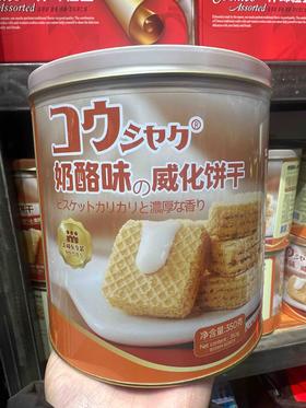 钢尺牌奶酪威化饼干350g
