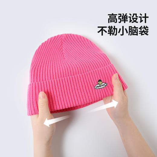 【多色潮流针织帽】男女同款 ❗英氏YeeHoO品牌秋冬帽子系列 商品图3