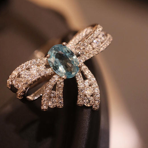 【宫里戒指】925纯银镶嵌蝶舞系列戒指  CR 商品图2