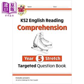 【中商原版】英国原版CGP教辅 新KS2英语有针对性的问题书具有挑战性的理解5年级延伸附答案New KS2 English Targeted Question