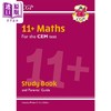 预售 【中商原版】英国CGP 11+ CEM Maths Study Book (with Parents’ Guide & Online Edition) 商品缩略图0