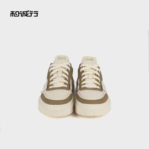 和诚行 2024春季新款舒适透气真皮休闲鞋男鞋百搭厚底板鞋1050121 商品图2