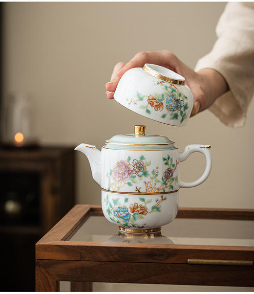 丝路花语-茶具礼盒套装 商品图1