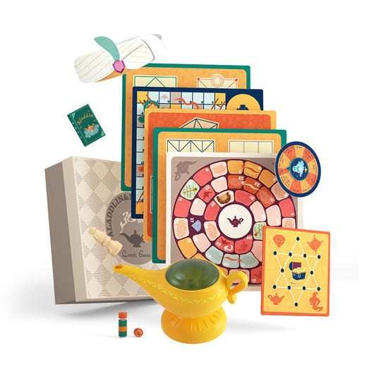 特宝儿阿拉丁36合1多功能棋益智玩具 商品图0