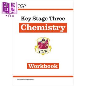 【中商原版】英国原版CGP教辅 KS3化学工作手册-更高 KS3 Chemistry Workbook-Higher 中学教辅 英文原版进口教辅参考工具书