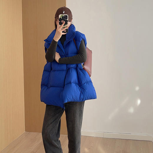 裁缝学苑AS168 外穿羽绒马甲纸样羽绒坎肩背心女装上衣样衣打板 商品图3