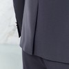 柒牌西服套装男士春季新款商务正装平驳领灰色新郎结婚礼服两件套	126C70970 商品缩略图2