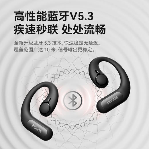 Sanag塞那  Z63sPro蓝牙耳机  无线气传导   运动开放不入挂耳式跑步 商品图7