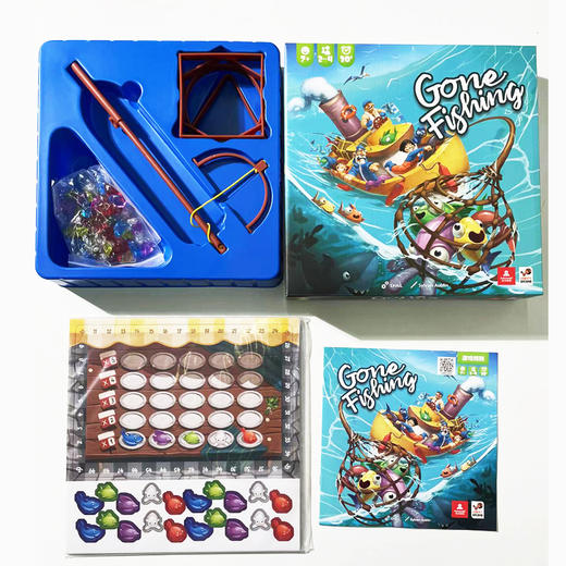 【Gone fishing去钓鱼】 韩国happybaobab 引进桌游 商品图2