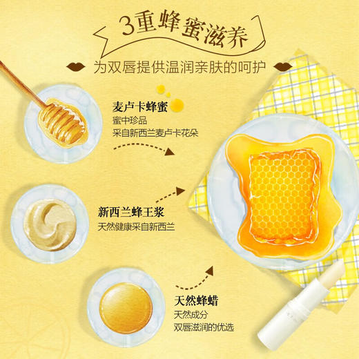 曼秀雷敦天然植物润唇膏-佛手柑 商品图3