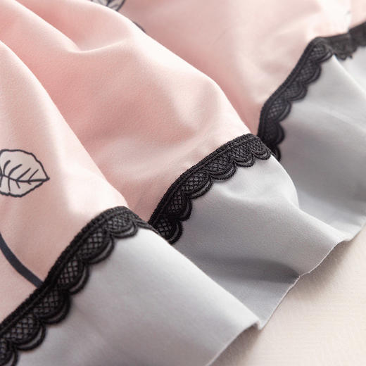 多喜爱 60S贡缎长绒棉法式轻奢四件套 瑰夏/依索hlcs 商品图4