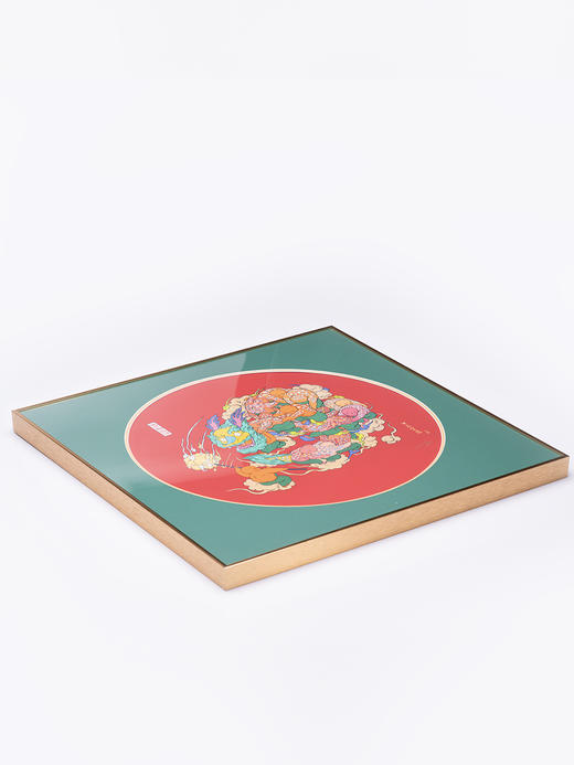 稀奇艺术新品 合作艺术家文那作品《龙里个龙》版画 商品图3