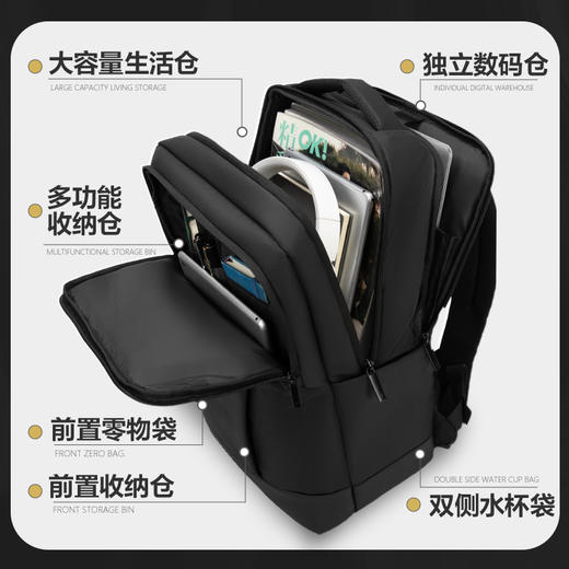 维多利亚旅行者城市通勤防盗笔记本电脑包双肩包背包9066 商品图1