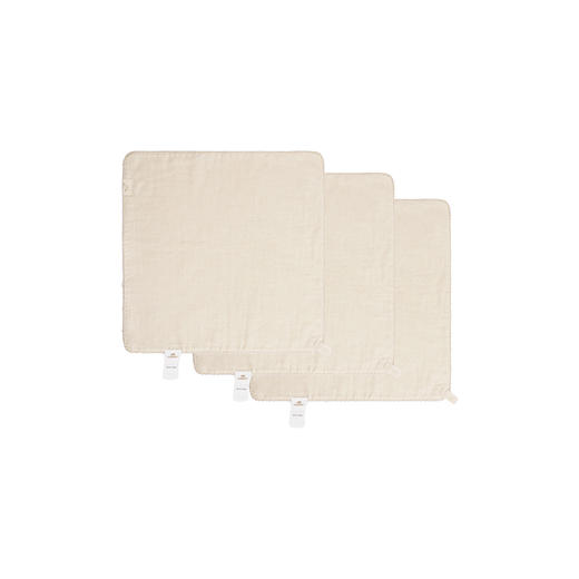 【商场同款】英氏婴幼儿手帕纯棉小方巾3条装双层手帕30*30CM 商品图5