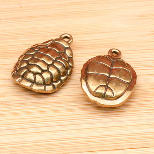 黄铜龟甲钥匙扣 商品图1