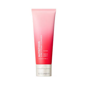 雅诗兰黛  ESTEE  LAUDER  鲜活亮采红石榴二合一洁面乳   125ml