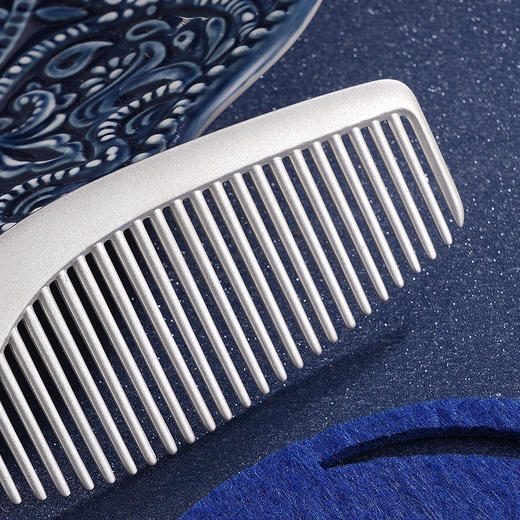 子佩集S999银【佳偶天成】梳子【SZ42】2312 商品图2