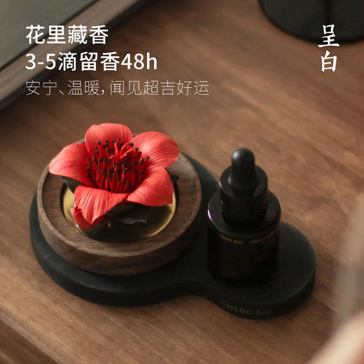 【聚财纳福 香气盈门】 非遗洛神高定瓷花香薰礼盒 商品图6