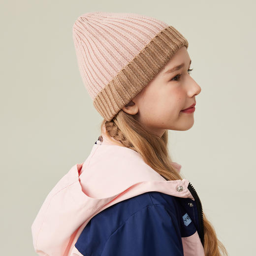 【翻边双色针织帽】男女同款 ❗英氏YeeHoO品牌秋冬帽子系列 商品图2