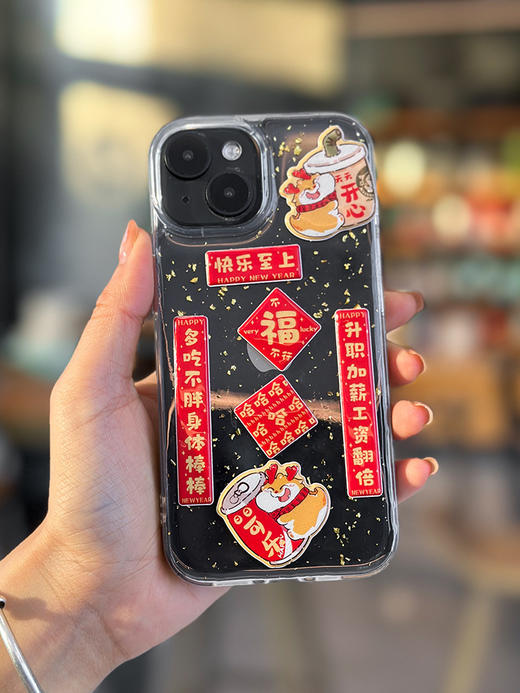 【迷你小对联，趣味贴纸！】2025蛇年手机对联，小对联狗猫窝电脑贴纸，迷你春联趣味新年春节装饰，随用随贴 随贴随喜！-QQ 商品图3