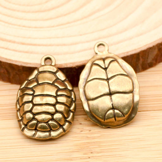 黄铜龟甲钥匙扣 商品图3