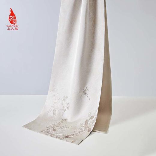 SAINTJOY/上久楷 女士宋锦双面长巾 围巾 云芝  SJ16006 商品图10