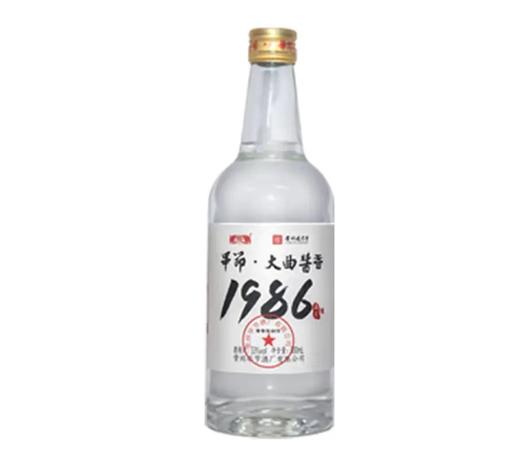 【第二件8折】毕节大曲1986品鉴 酱香型 53度  500ml*6整箱 商品图1